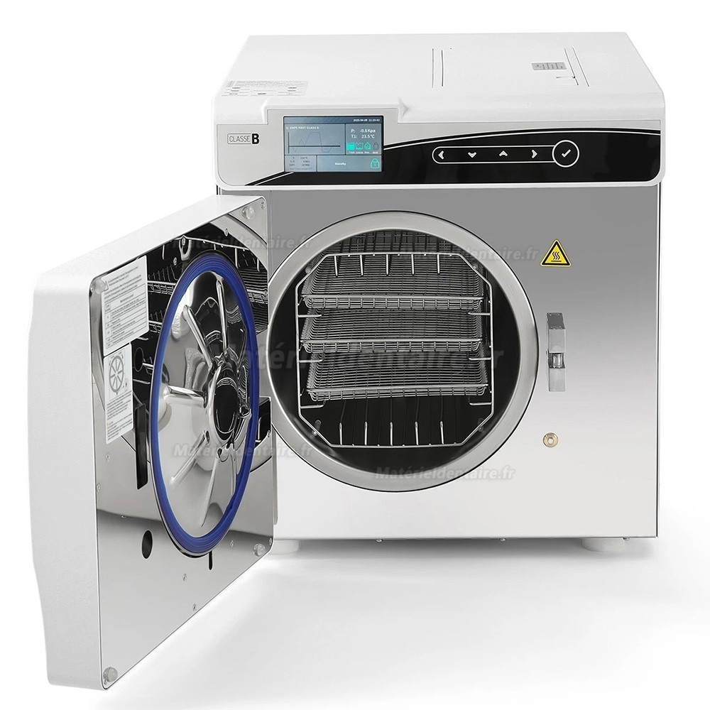Stérilisateur à vapeur autoclave dentaire Fomos Linea 17L/22L avec imprimante intégrée, classe B